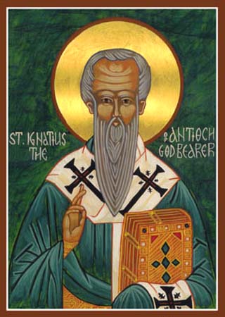Saint Ignace d'Antioche, Patriarche d'Antioche, Martyr