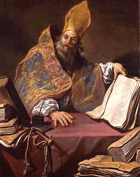 Sant' Ambrogio Vescovo e dottore della Chiesa