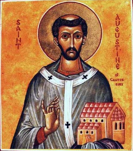 Saint Augustin de Cantorbéry, Moine bénédictin et archevêque de Cantorbéry