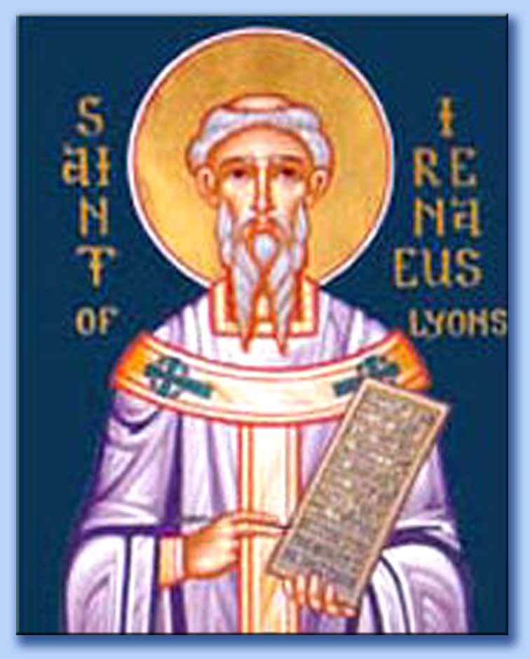 Sant' Ireneo di Lione, Vescovo e Martire