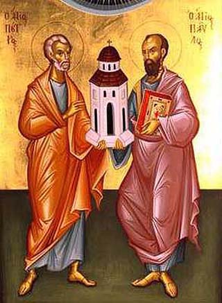 Saint Pierre et saint Paul, Apôtres