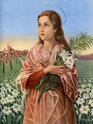Sainte Maria Goretti, Vierge et martyre