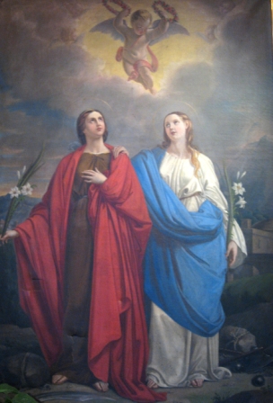 Saintes Juste et Rufine, martyres 